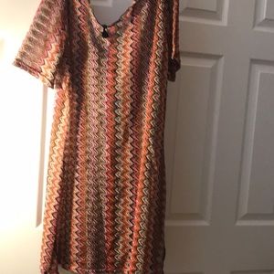 Rap brown orange, orange, white and pink